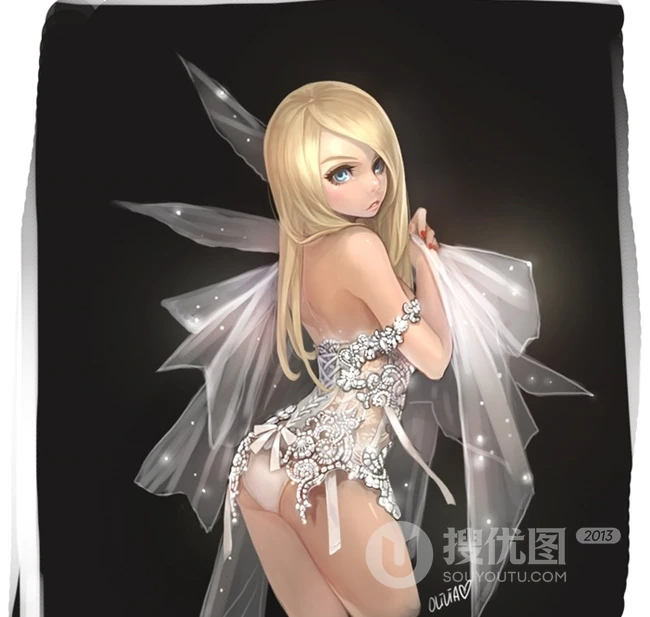 olivia插画美图_韩国女生画师olivia大神作品