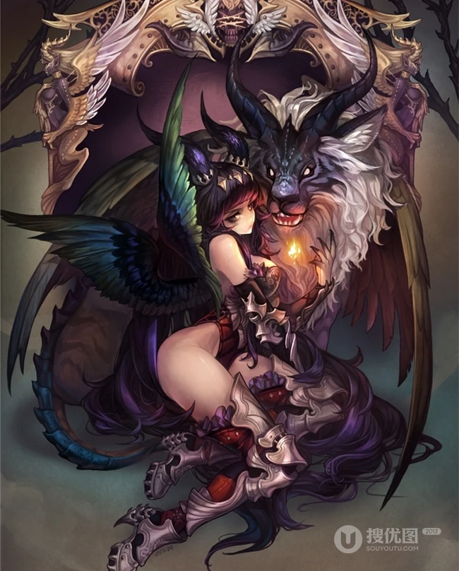 olivia插画美图_韩国女生画师olivia大神作品