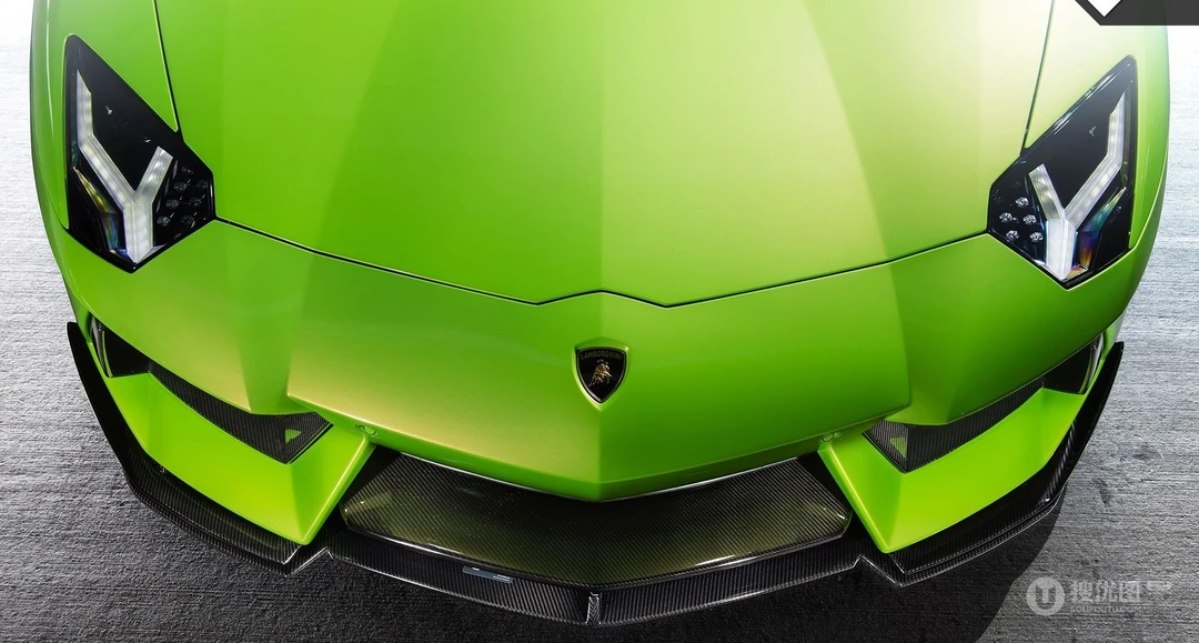 绿色活力兰博基尼Aventador V LP-700-4电脑高清壁纸
