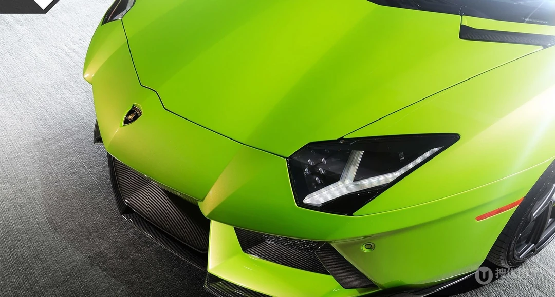 绿色活力兰博基尼Aventador V LP-700-4电脑高清壁纸