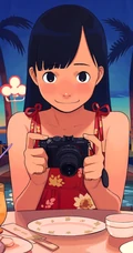 爱拍达人少女-拿相机的动漫女孩-高清图片（三）