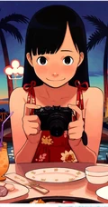 爱拍达人少女-拿相机的动漫女孩-高清图片（三）