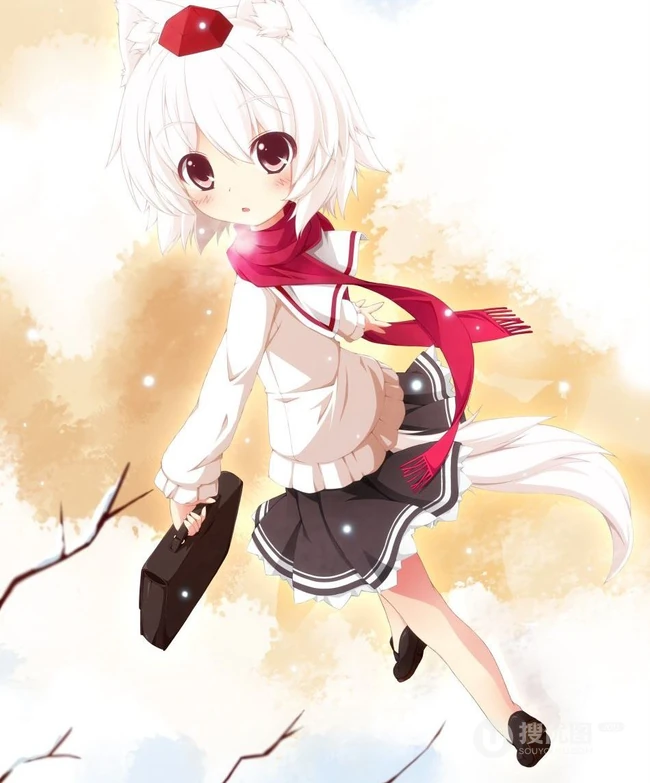 犬走椛气质少女图集，同人《东方风神录》作品人物