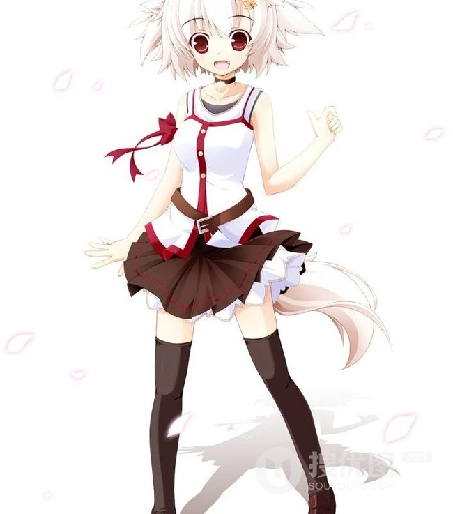 犬走椛气质少女图集，同人《东方风神录》作品人物