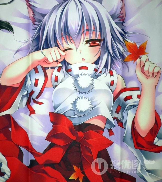 犬走椛气质少女图集，同人《东方风神录》作品人物
