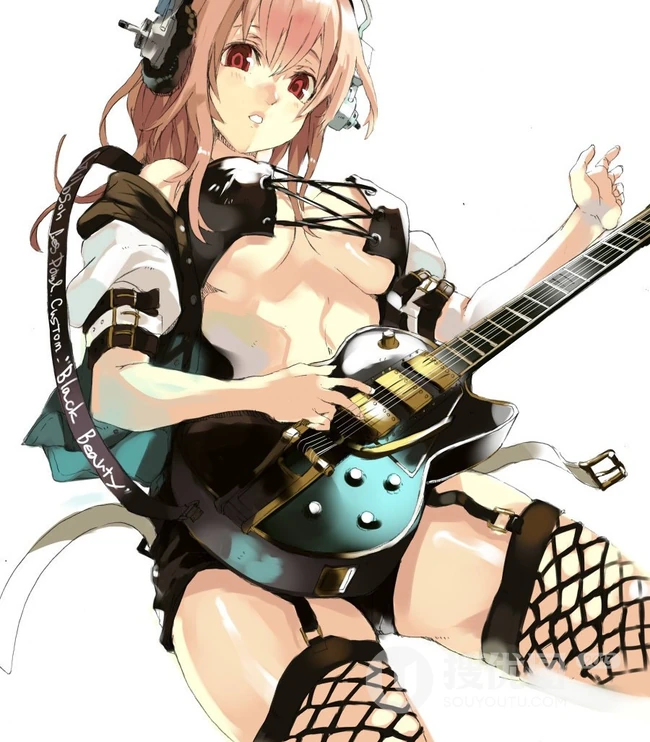 二次元吉他少女图片_那些喜欢音乐的少女们