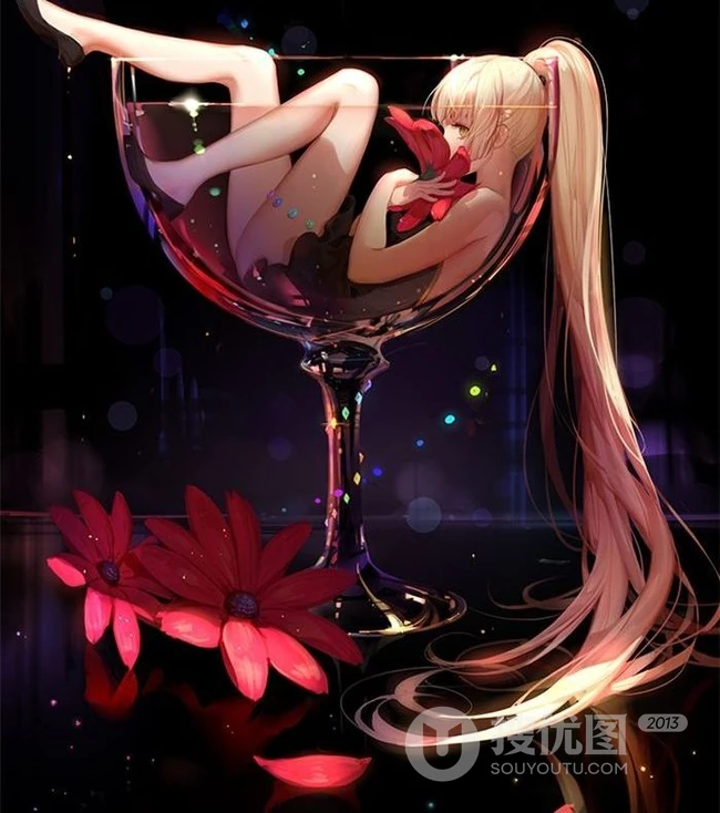 火红火红的色彩&mdash;画师Ask华丽色彩美图11P
