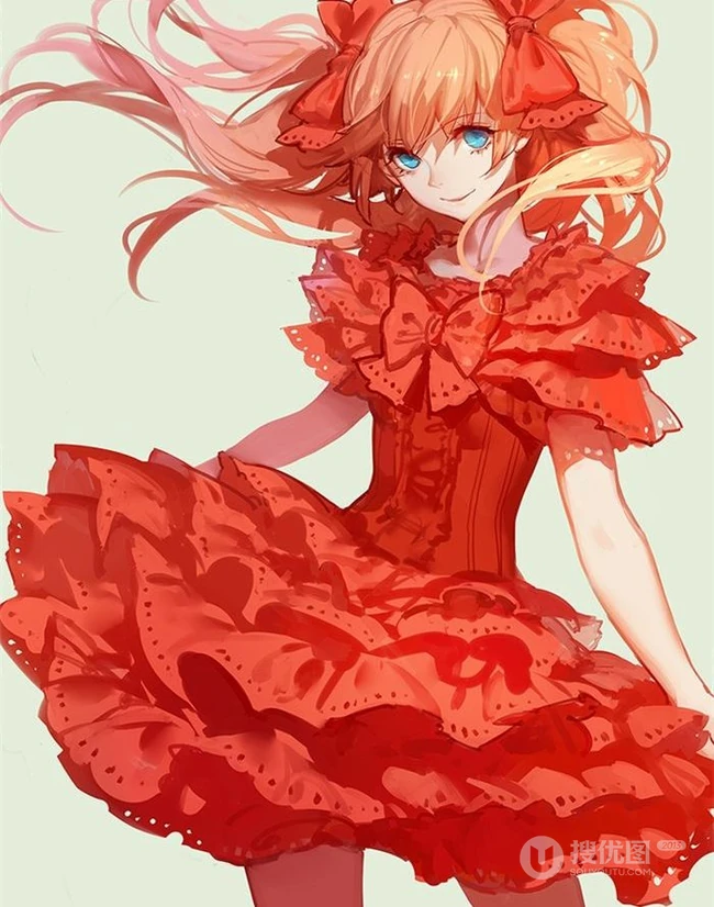 火红火红的色彩&mdash;画师Ask华丽色彩美图11P