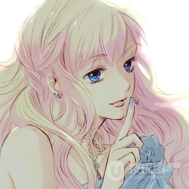 唯美动漫女孩插画背景美图23P 第11张