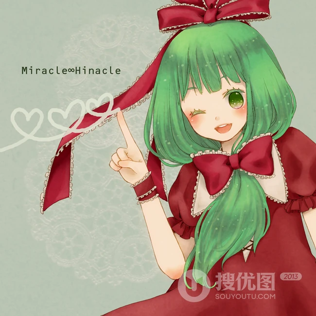 唯美动漫女孩插画背景美图23P 第8张