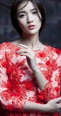 王熙然连衣裙写真图片_时尚气质动人高清6P