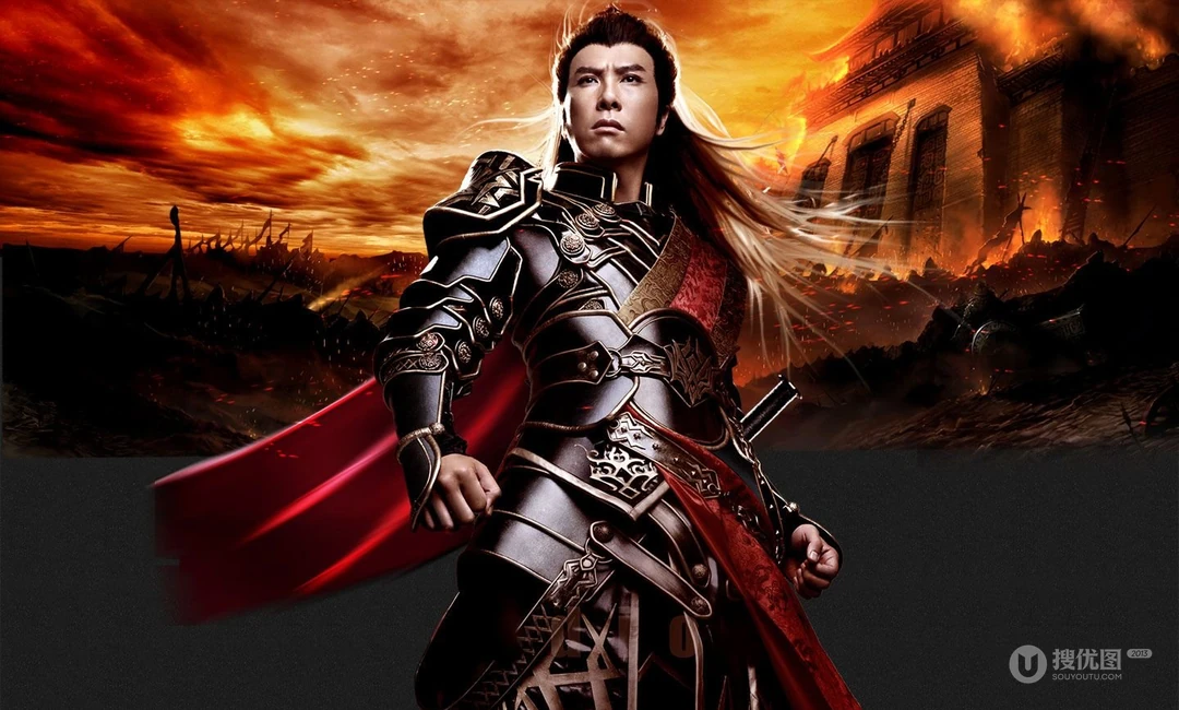 甄子丹代言《大唐无双》帅气高清电脑桌面壁纸
