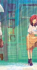 情侣插画图片