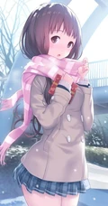 清纯动漫女孩&mdash;&mdash;精选插画12p