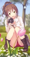 清纯动漫女孩&mdash;&mdash;精选插画12p