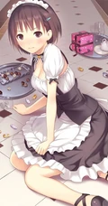 清纯动漫女孩&mdash;&mdash;精选插画12p