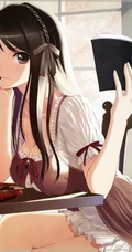 清纯动漫女孩&mdash;&mdash;精选插画12p