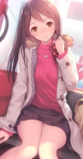 清纯动漫女孩&mdash;&mdash;精选插画12p
