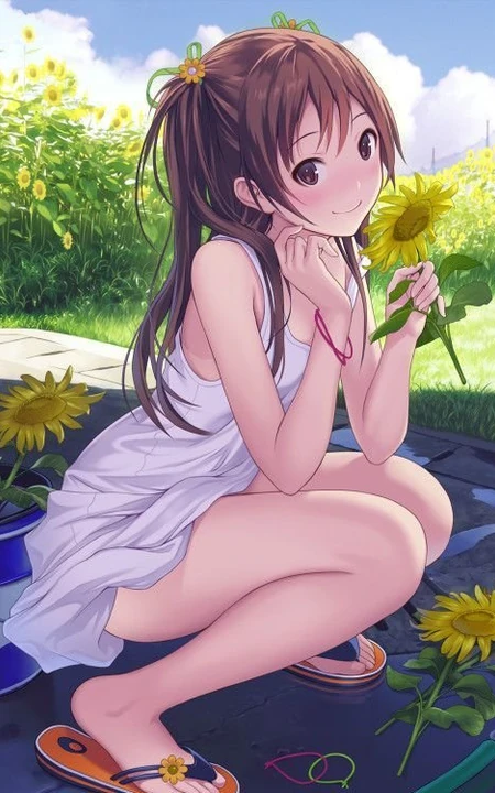清纯动漫女孩&mdash;&mdash;精选插画12p