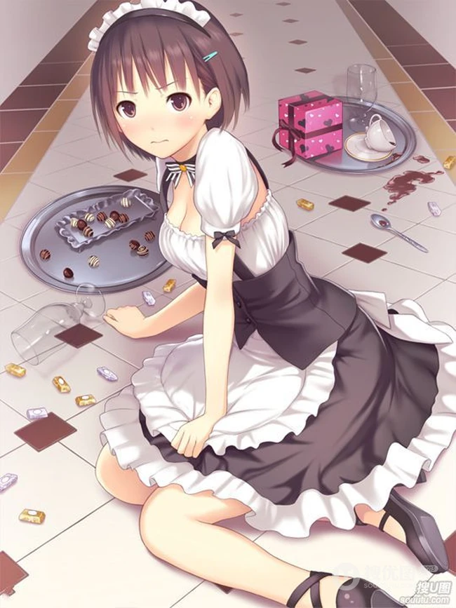 清纯动漫女孩&mdash;&mdash;精选插画12p