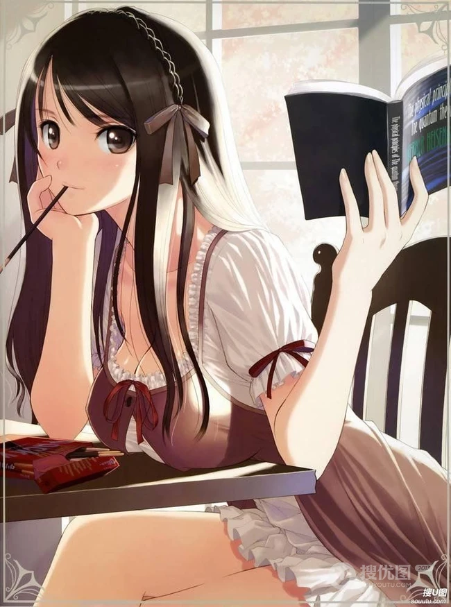 清纯动漫女孩&mdash;&mdash;精选插画12p