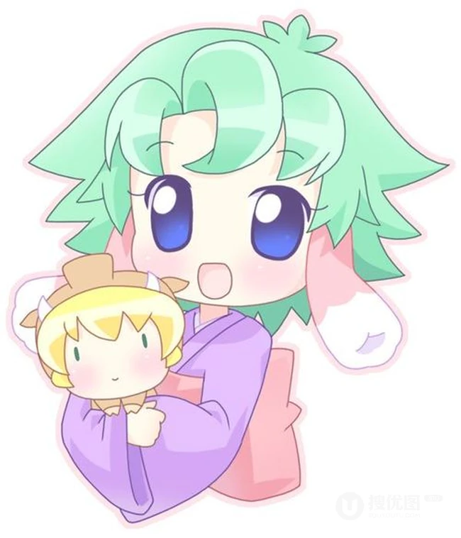 Q版超可爱卡通小女孩图片13p
