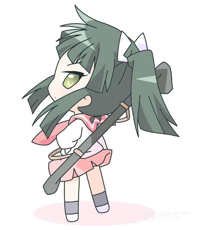 Q版超可爱卡通小女孩图片13p