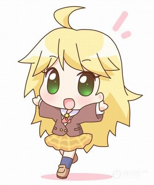 Q版超可爱卡通小女孩图片13p
