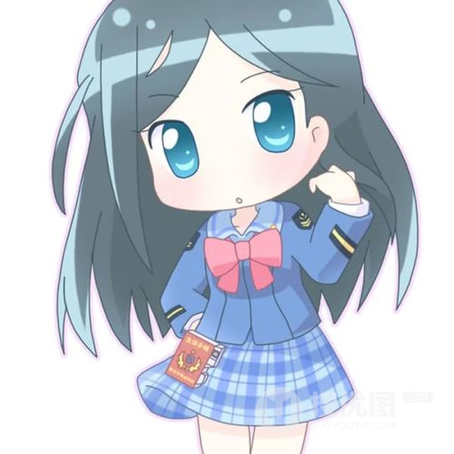 Q版超可爱卡通小女孩图片13p