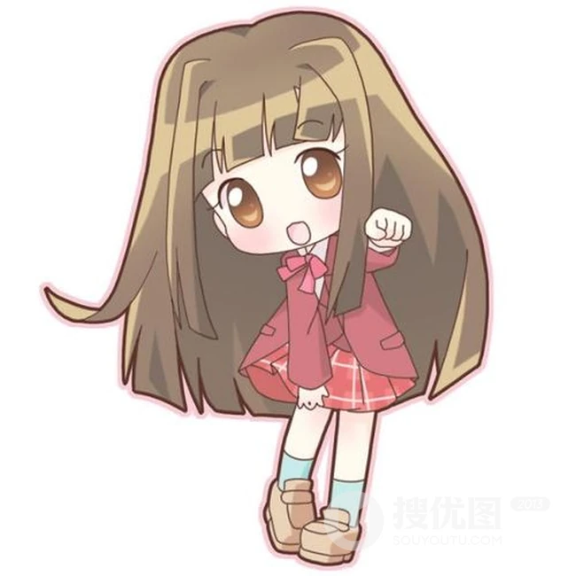 Q版超可爱卡通小女孩图片13p