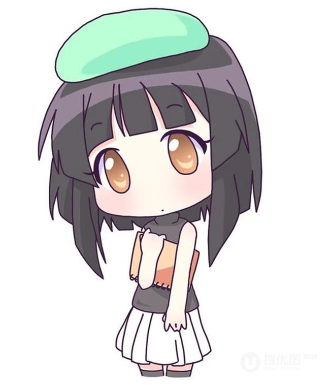 Q版超可爱卡通小女孩图片13p