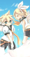 《双子控》萌系&mdash;&mdash;镜音双子图片