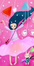 细雨飘摇，等一把雨伞