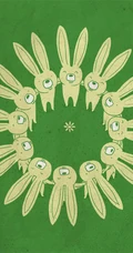很有爱的一组萌系插画图片
