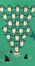 很有爱的一组萌系插画图片
