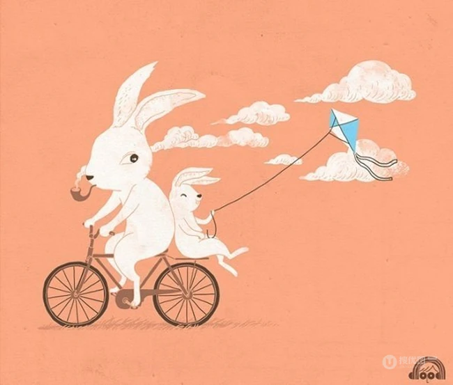 很有爱的一组萌系插画图片