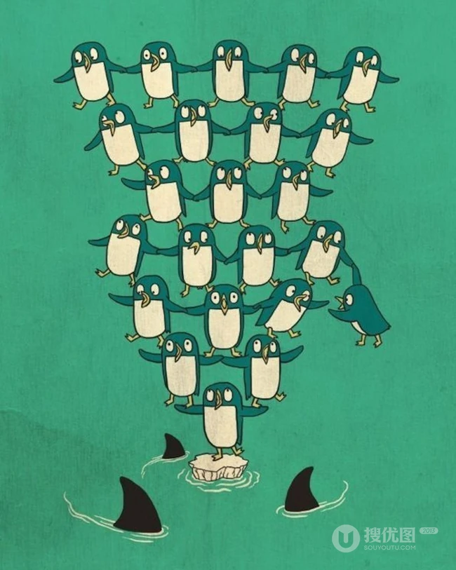 很有爱的一组萌系插画图片