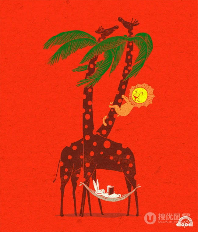 很有爱的一组萌系插画图片