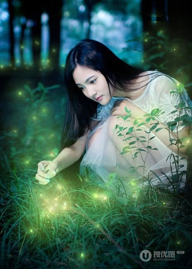 森系女孩&mdash;&mdash;唯美萤火虫之舞