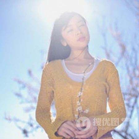 唯美小清新头像 女人与镜头