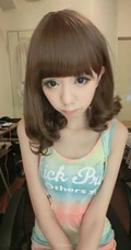 阳光可爱女生&mdash;简简单单。