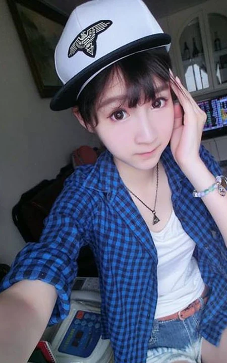 阳光可爱女生&mdash;简简单单。