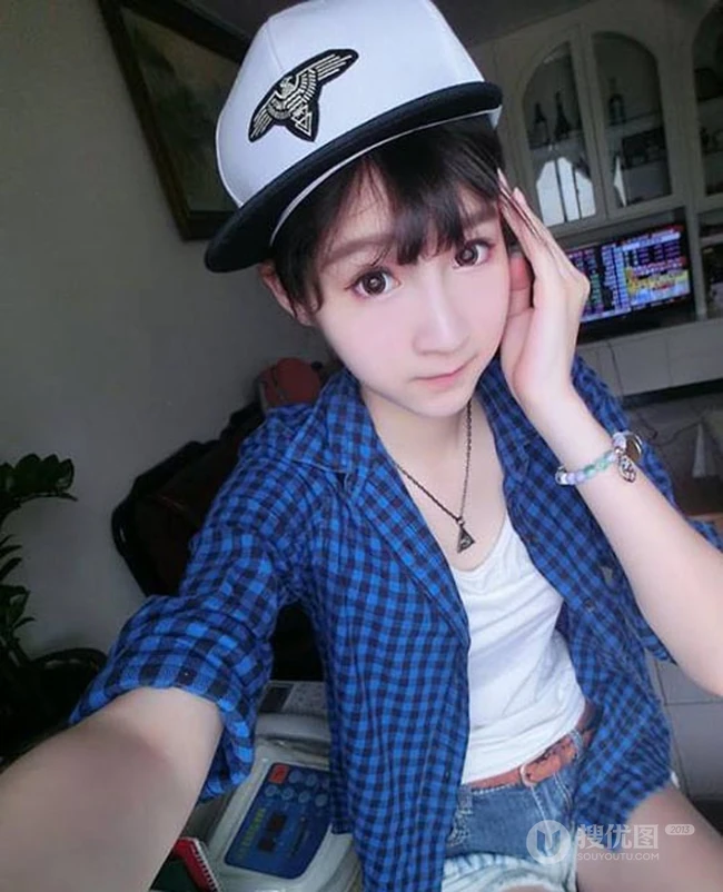 阳光可爱女生&mdash;简简单单。