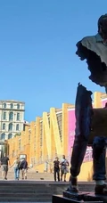 马赛街头的创意雕塑