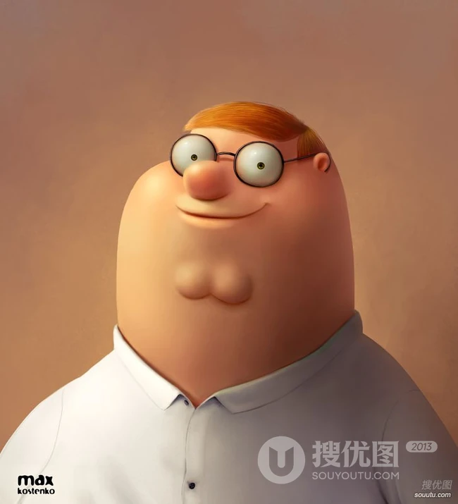 天才画家《马克斯&middot;柯斯登柯》作品