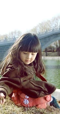 萌少女纯真的童年季外拍