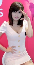 柳智慧-赛车女郎的千姿美图18p