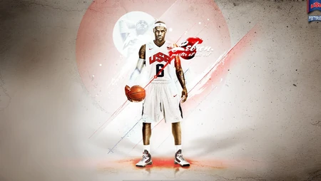NBA双MVP王者-勒布朗&middot;詹姆斯（LeBron Raymone James）1920x1080壁纸