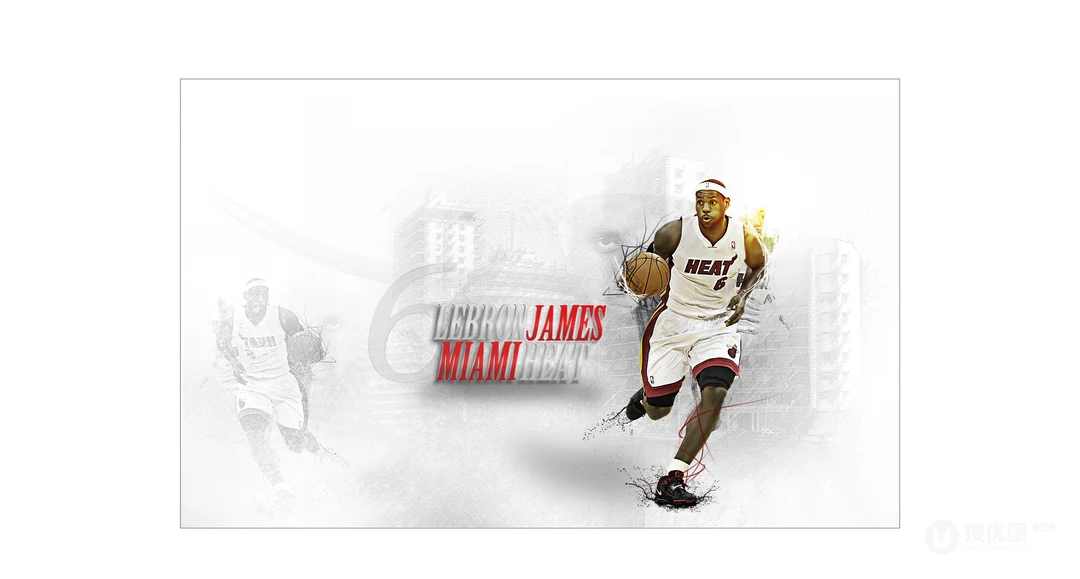 NBA双MVP王者-勒布朗&middot;詹姆斯（LeBron Raymone James）1920x1080壁纸