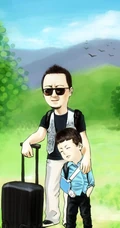 爸爸去哪儿漫画版高清萌图